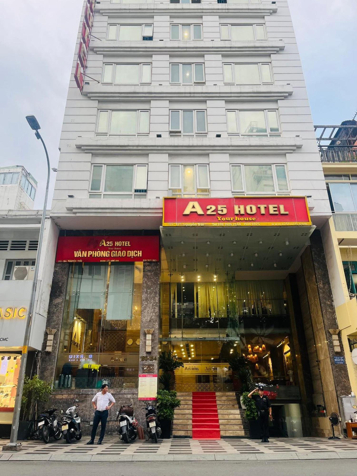 A25 Hotel - 180 Nguyen Trai Ho Chi Minh Zewnętrze zdjęcie